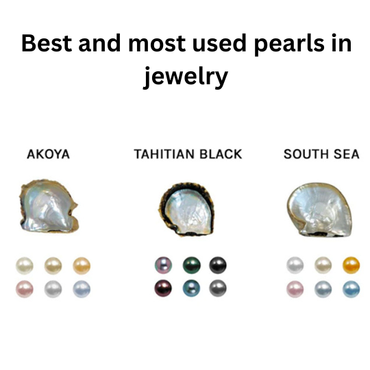 What types of pearls are used in jewelry – Angel Barocco