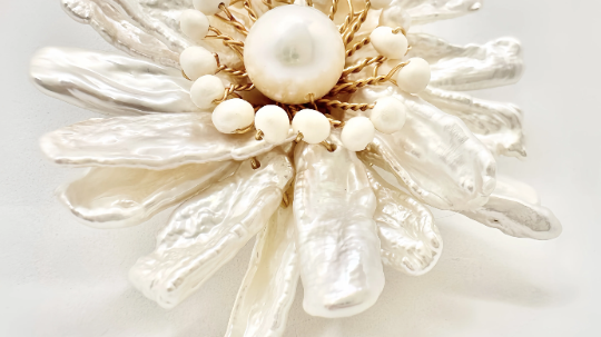 Pearl Brooches