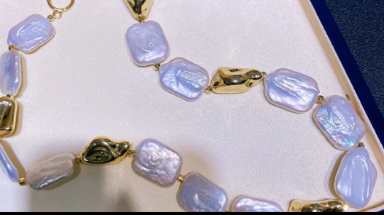 Keshi Pearl Necklace