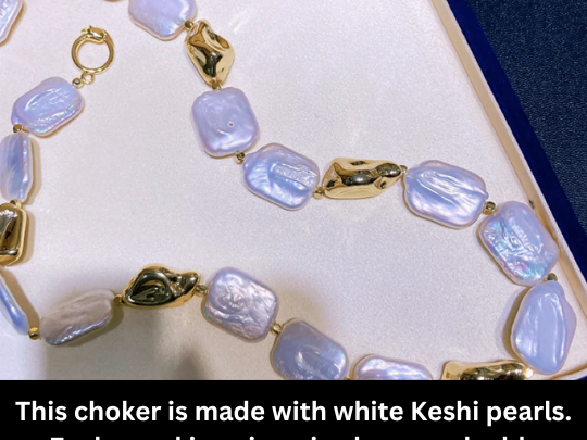 Keshi Pearl Necklace
