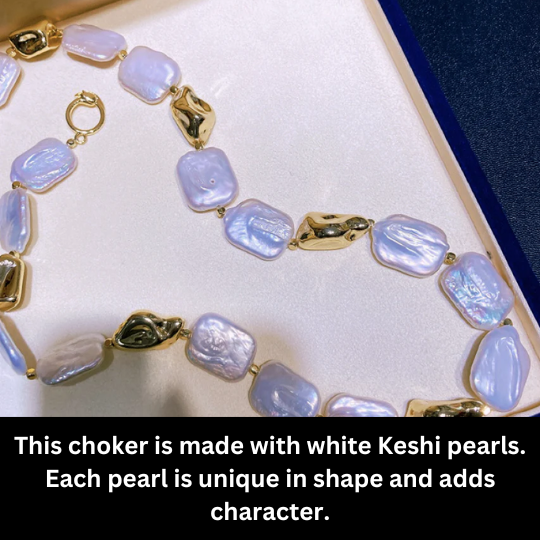 Keshi Pearl Necklace
