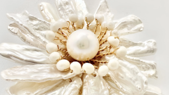 pearl brooches