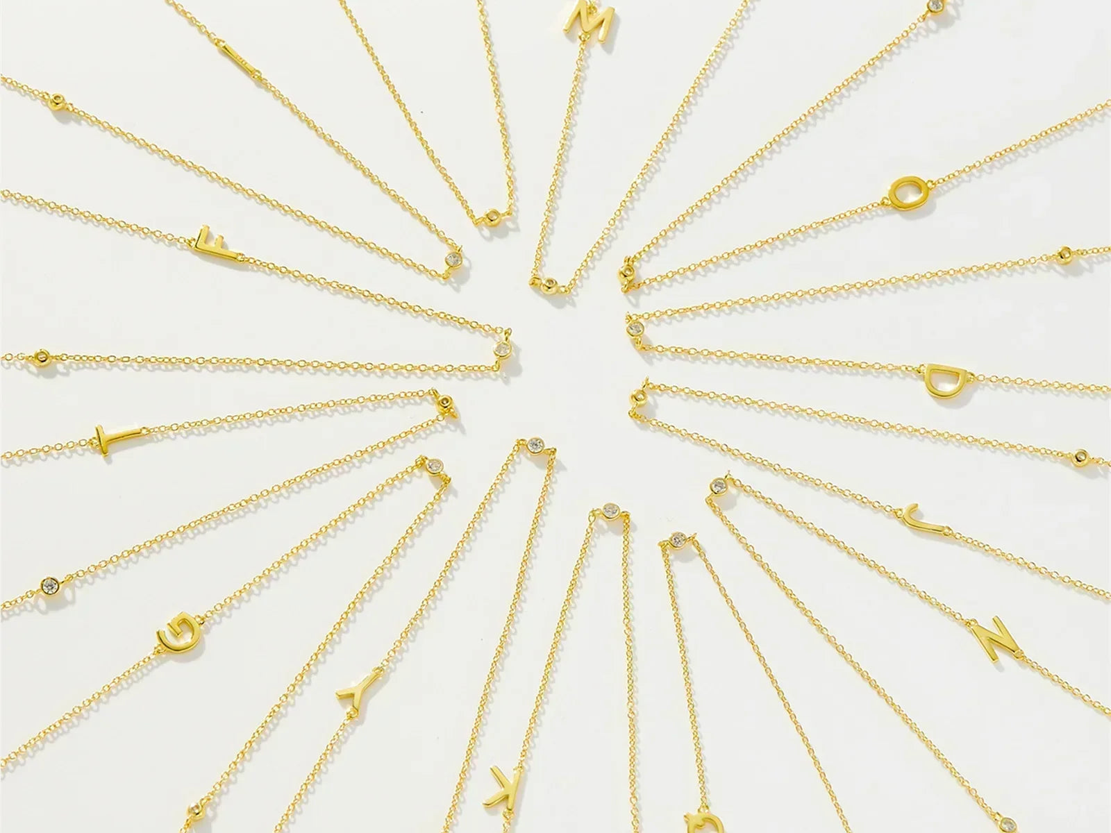 ✨ The Power of Personalization: Embrace Your Identity with the Diamond Initial Necklace ✨