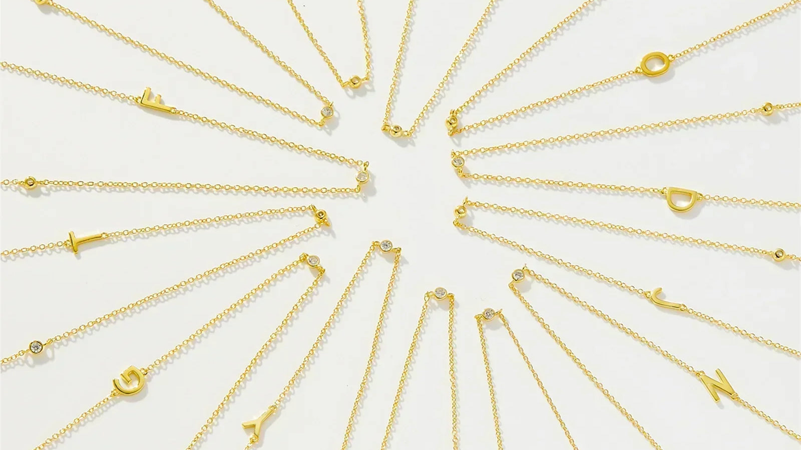 ✨ The Power of Personalization: Embrace Your Identity with the Diamond Initial Necklace ✨