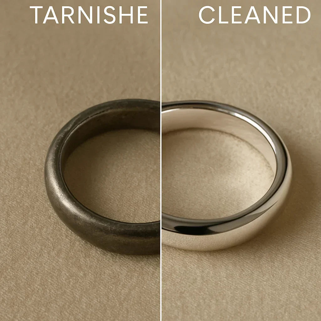 Clean Tarnished Silver Jewelry at Home