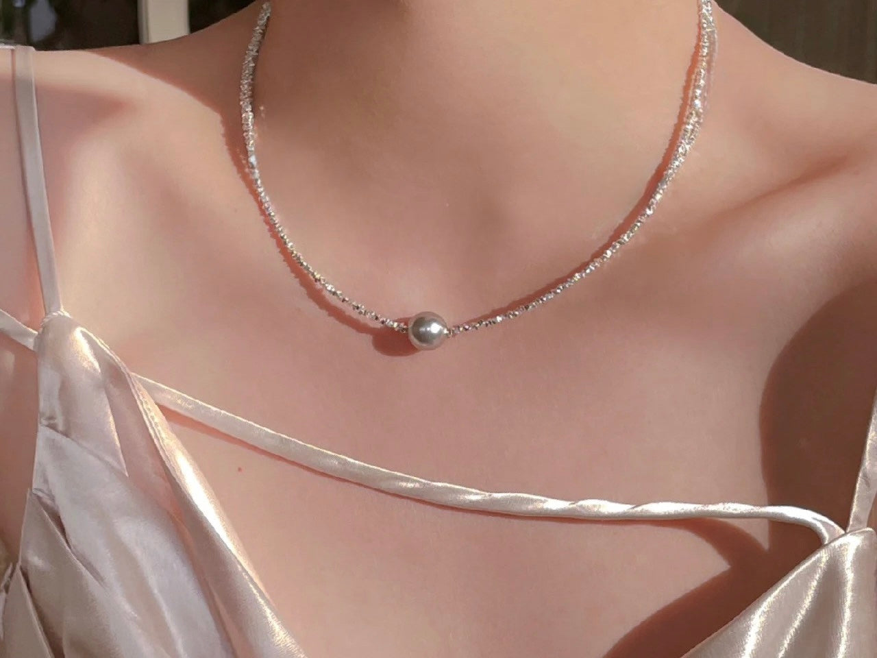 freshwater pearl necklace