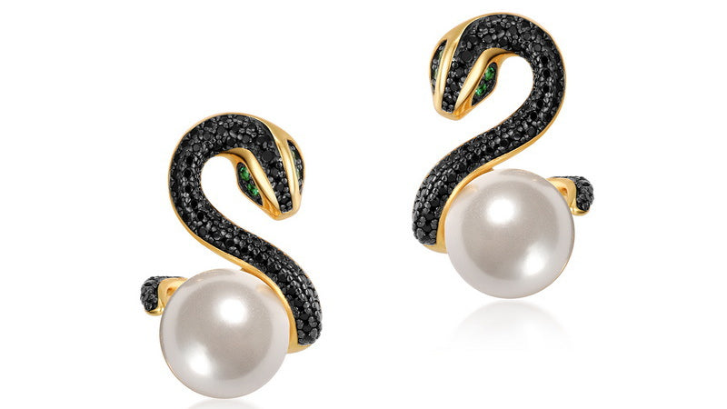 Snake Hoops Earrings