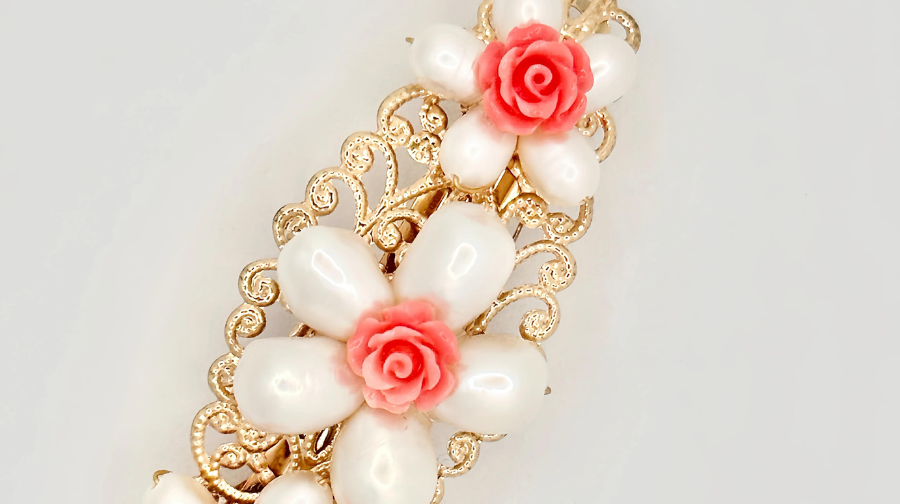 Flower Hair Clips