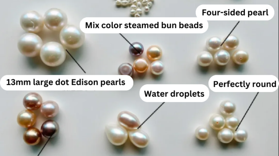  freshwater pearls