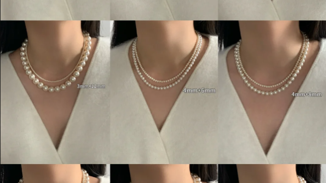  pearl necklaces