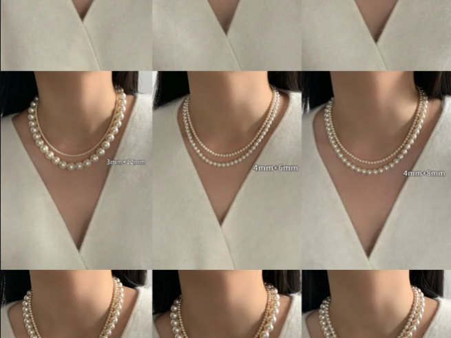  pearl necklaces