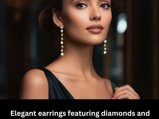 diamond and pearl earrings