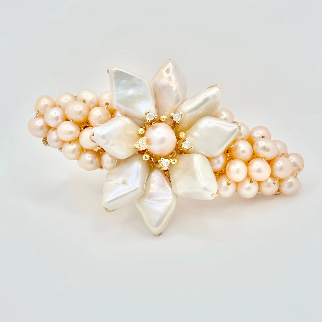 Discover the elegance and charm of our Pearl Hair Accessories – Angel  Barocco