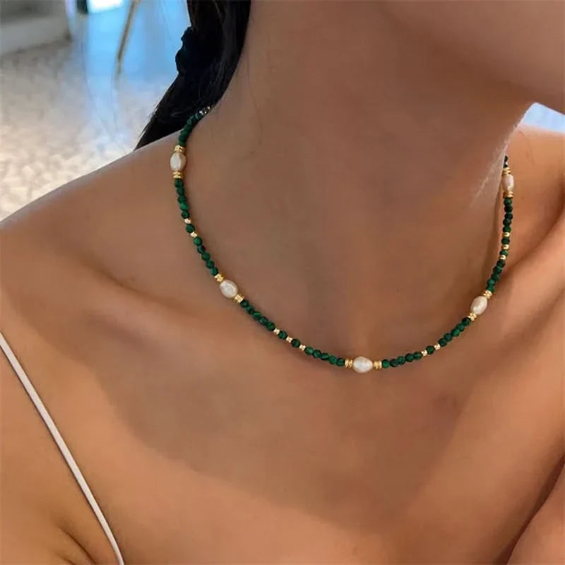 Pearl Beaded Necklaces