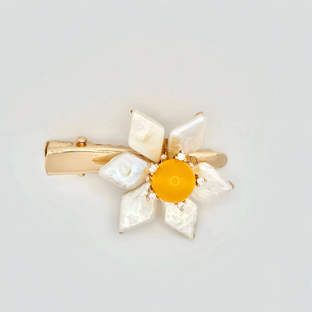 hair clip floral