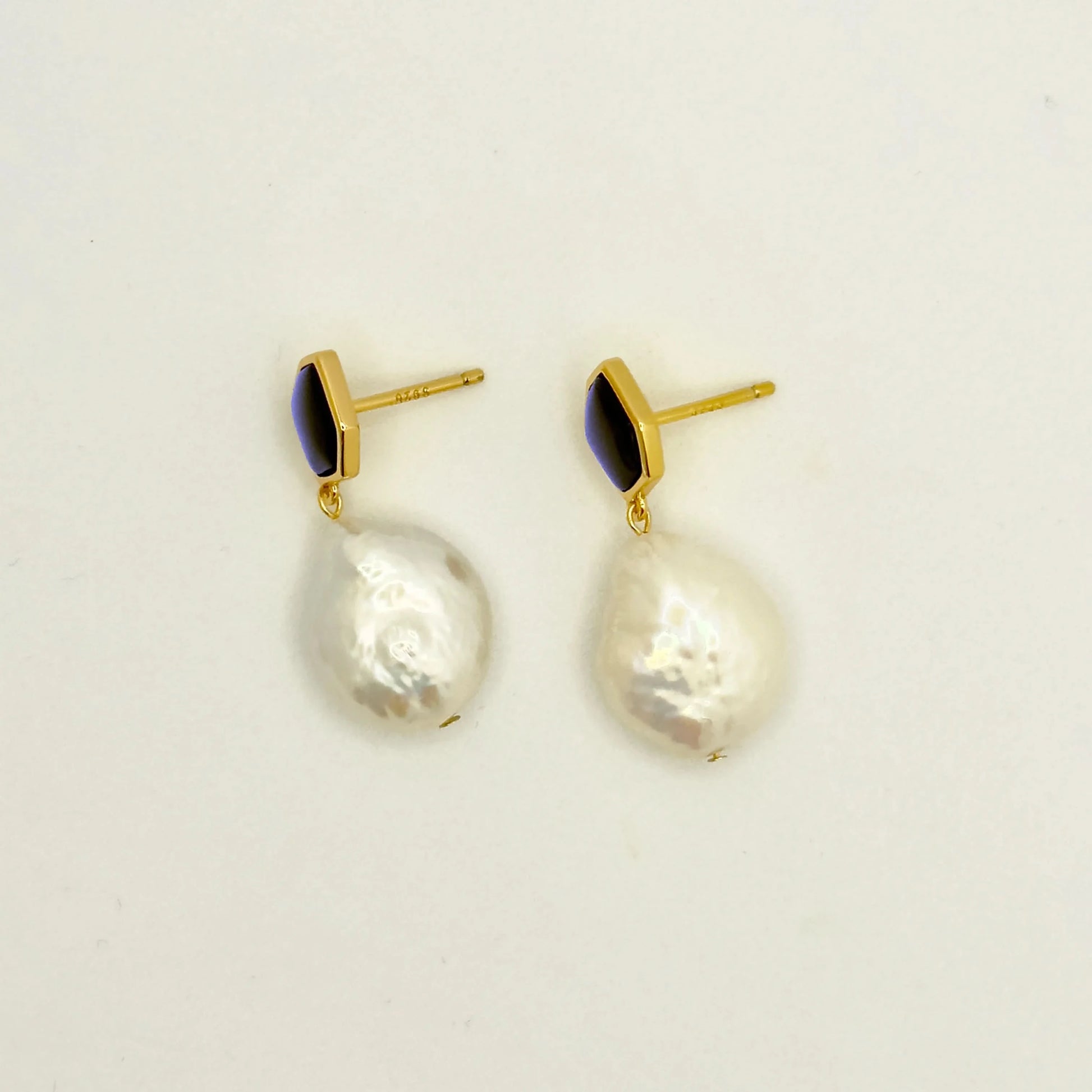 Baroque Pearl Drop Earrings