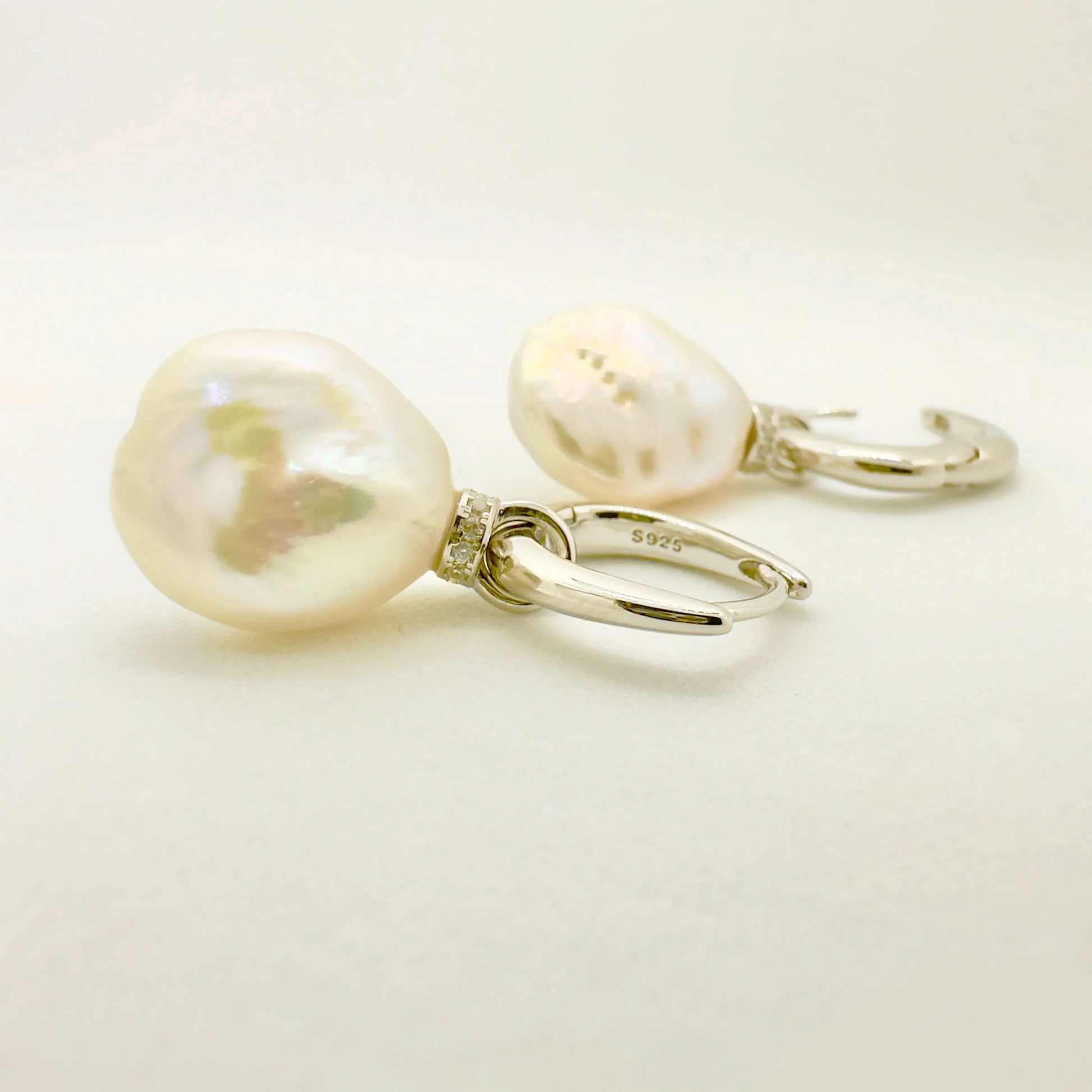 Baroque Pearls Detachable Earrings