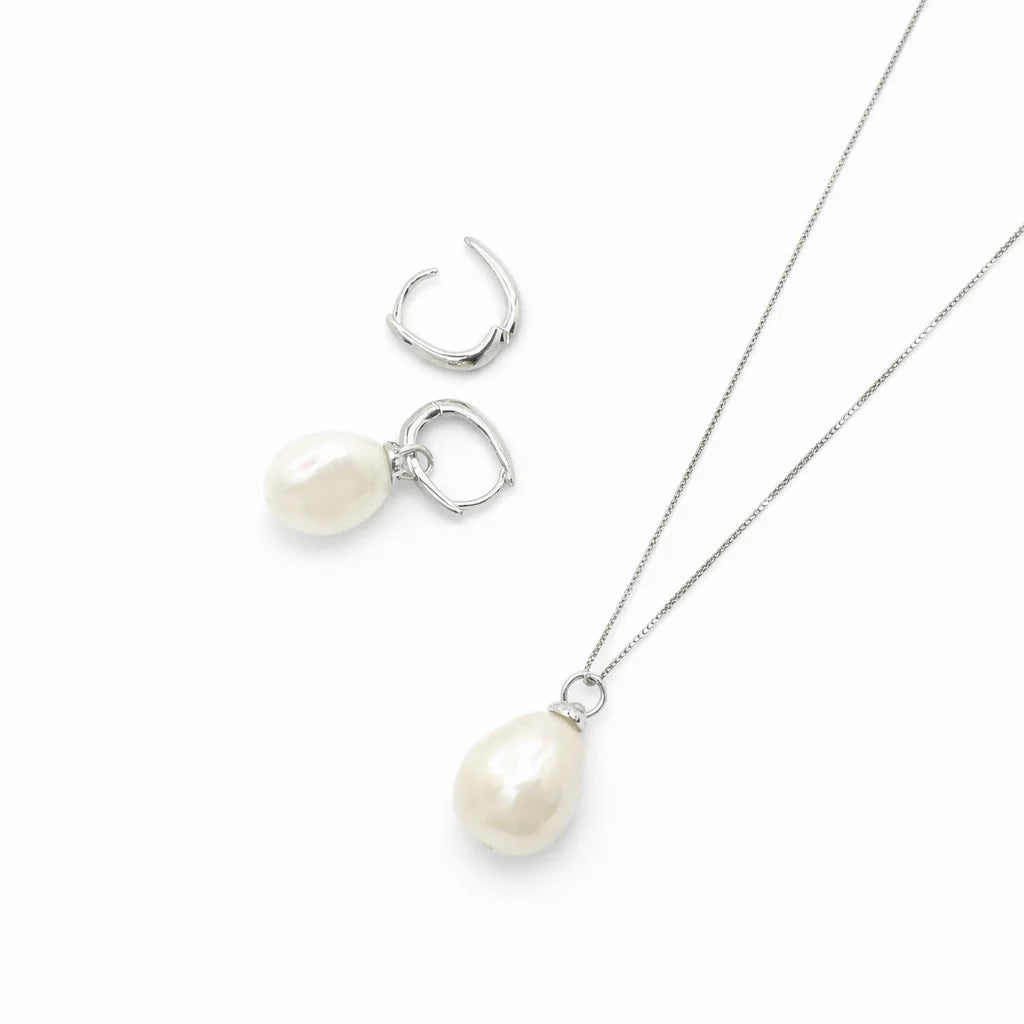 Baroque Pearls Detachable Earrings