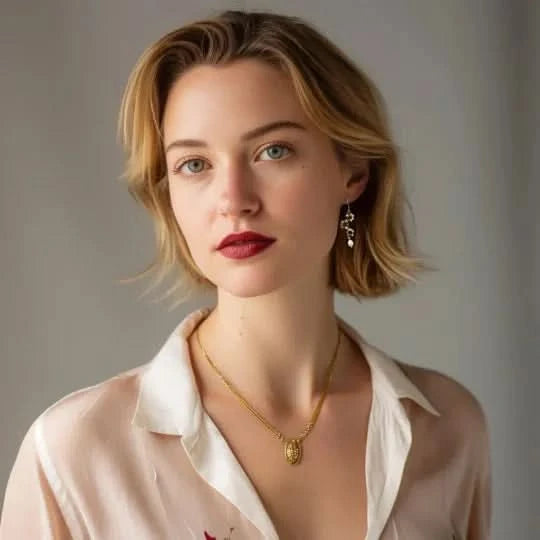 gold vermeil pearl earrings