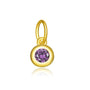 Birthstone-Charm-Pendants-Gold-February_Light-Purple-Red