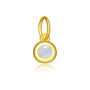 Birthstone-Charm-Pendants-Gold-October_Opalescent White
