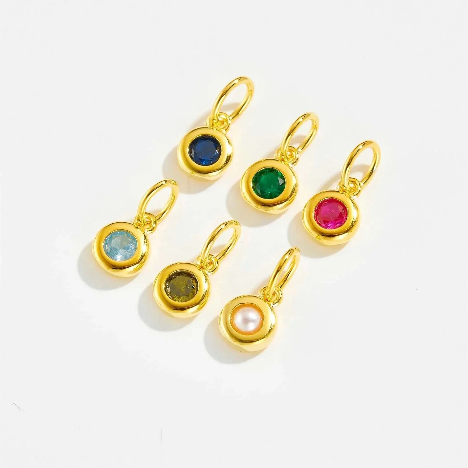 Birthstone-Charm-Pendants-Gold