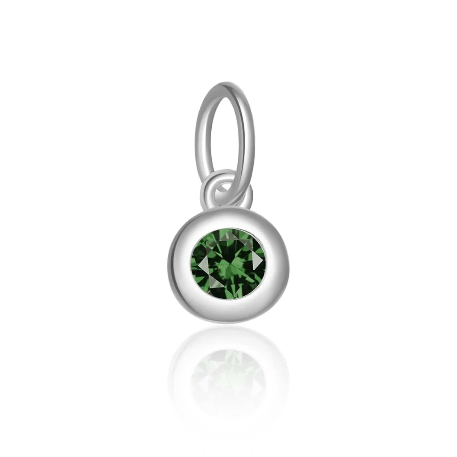 Birthstone_Charm_Pendants-_Silver_May_Green_Zircon