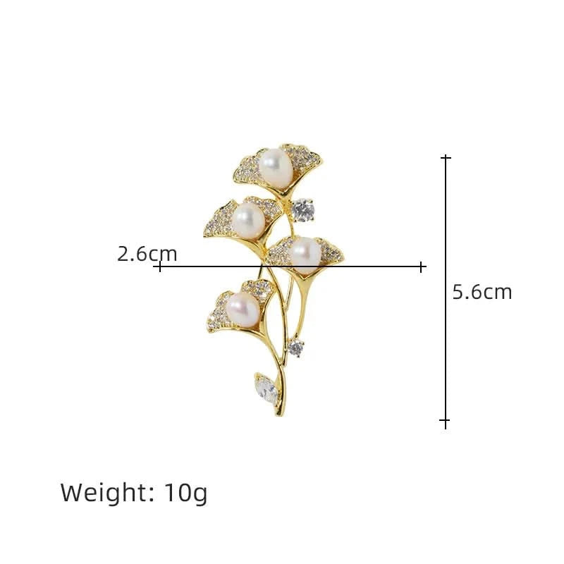 Cedar_Leaf_Zircon_and_Freshwater_Pearl_Brooch_2