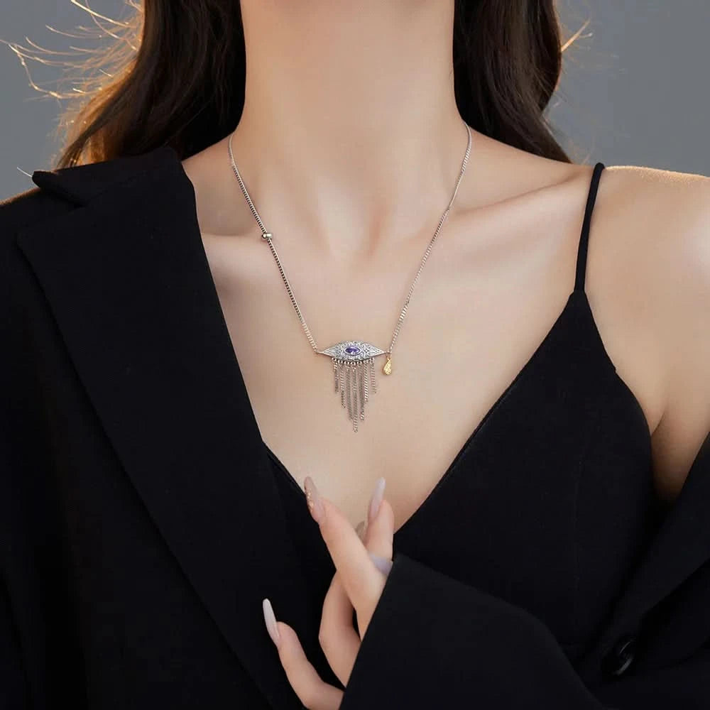 silver necklaces