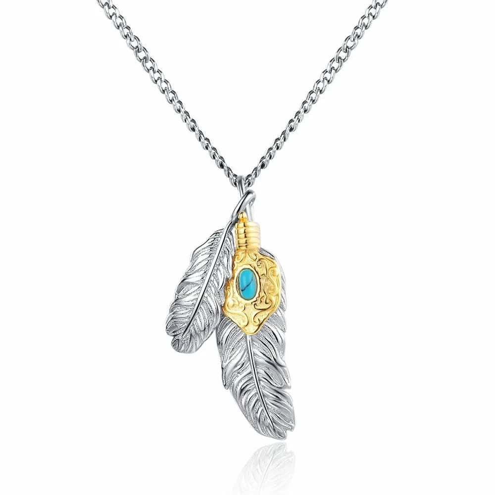 Feather Charm Necklace