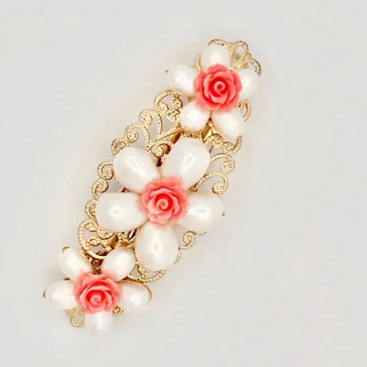 Freshwater Pearl Flower Hair Clip