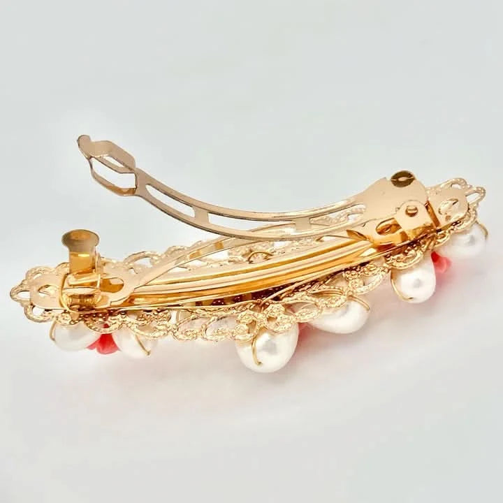 Freshwater Pearl Flower Hair Clip