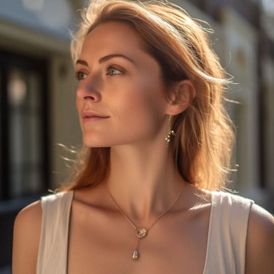 Leaves Drop Earrings