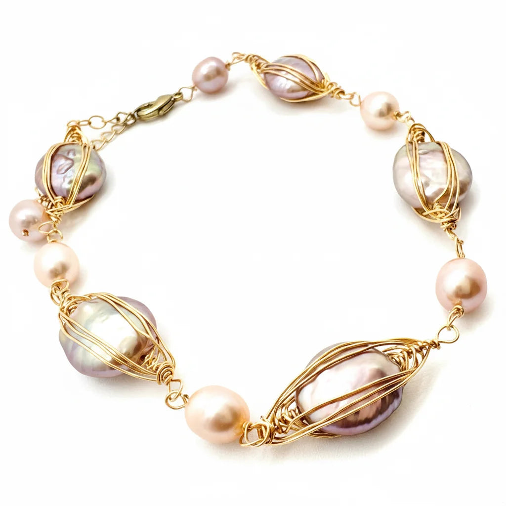 Graduated Baroque Pearl Bracelet