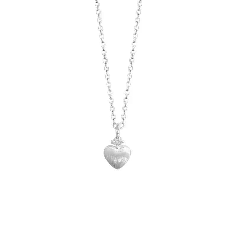 Heart Silver Necklace silver