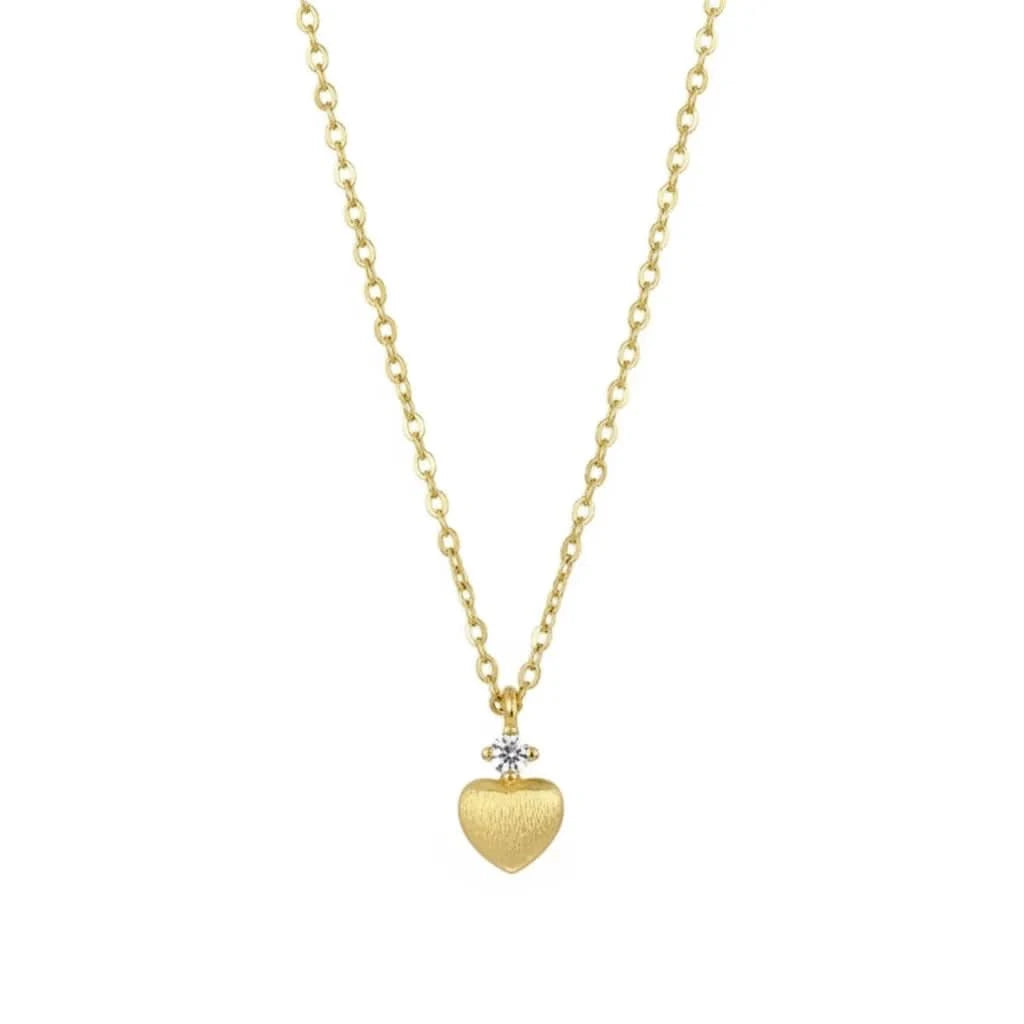 Heart Silver Necklace 💖