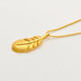 feather pendant necklace
