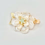 pearl flower hair clip