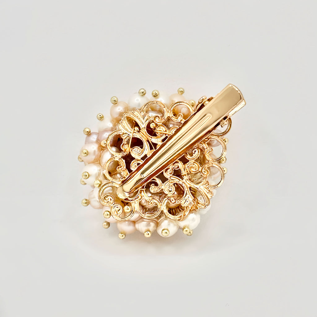 flower hair clip