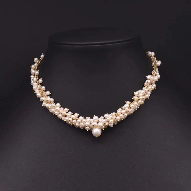 Irresistible Multi Ivory Pearl Necklace