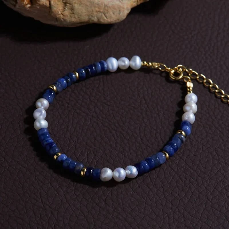 blue stone bracelet