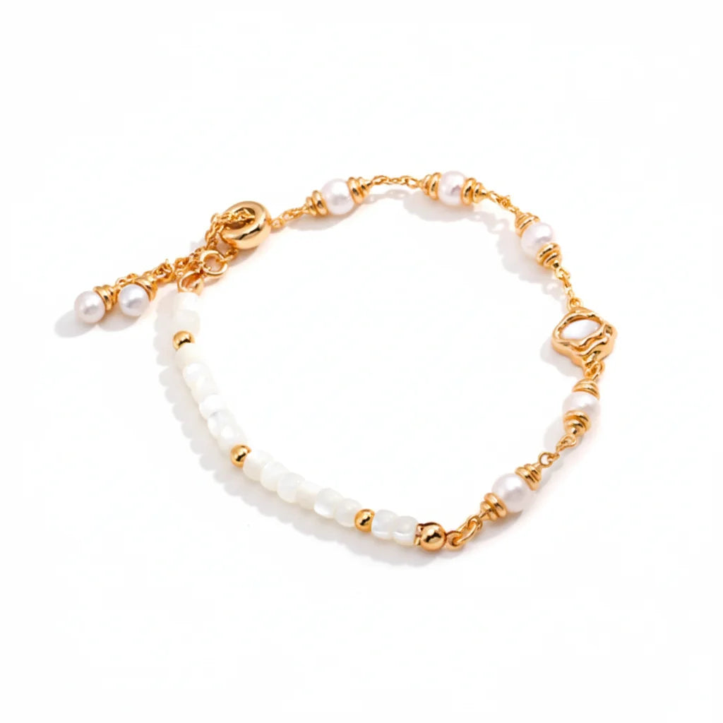 Mother Shell Pearl Bracelet