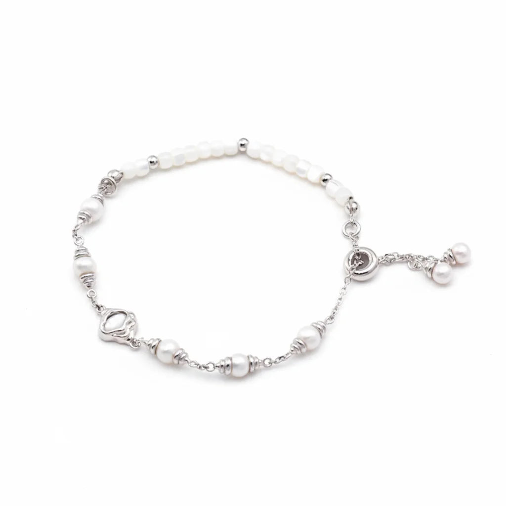 Mother Shell Pearl Bracelet