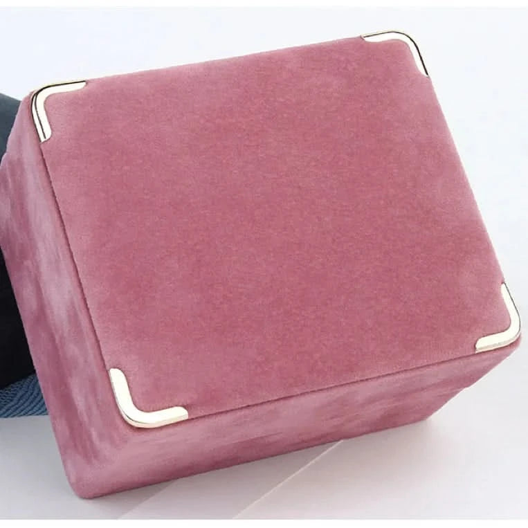 Portable Velvet Jewellery Box