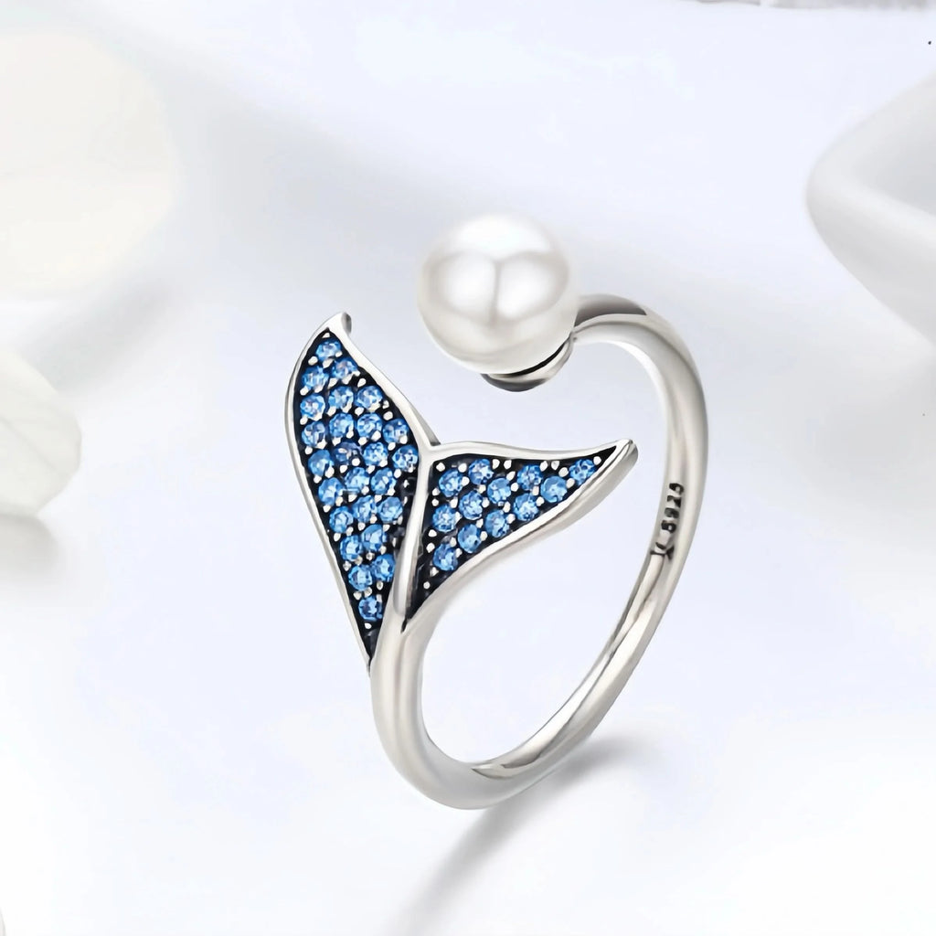 mermaid pearl ring