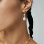 Timeless Baroque pearl drop earrings - Angel Barocco