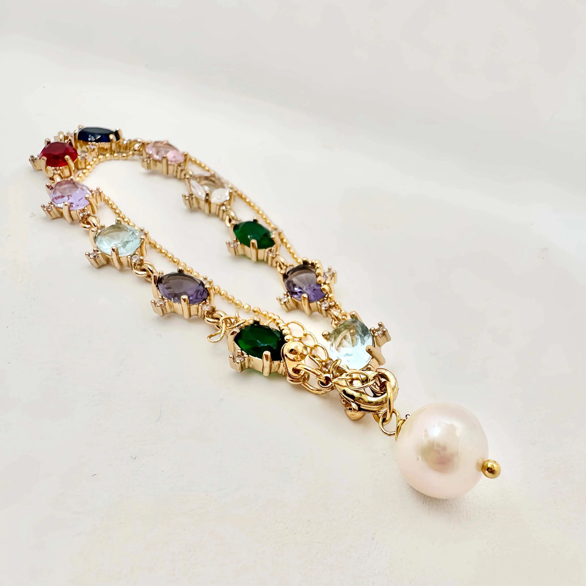 Two layer Cristal Bracelet