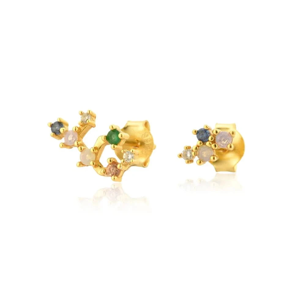 Zodiac Horoscope  Stud Earrings- Virgo