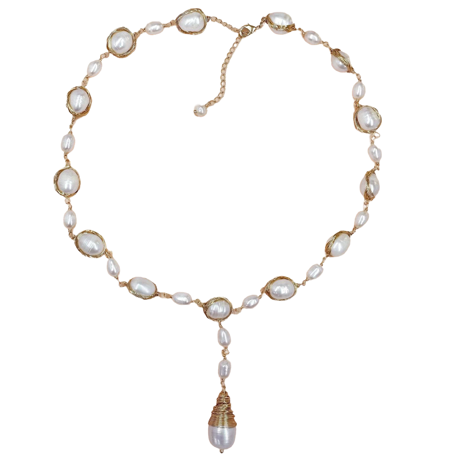 Vintage baroque 2025 pearl necklace