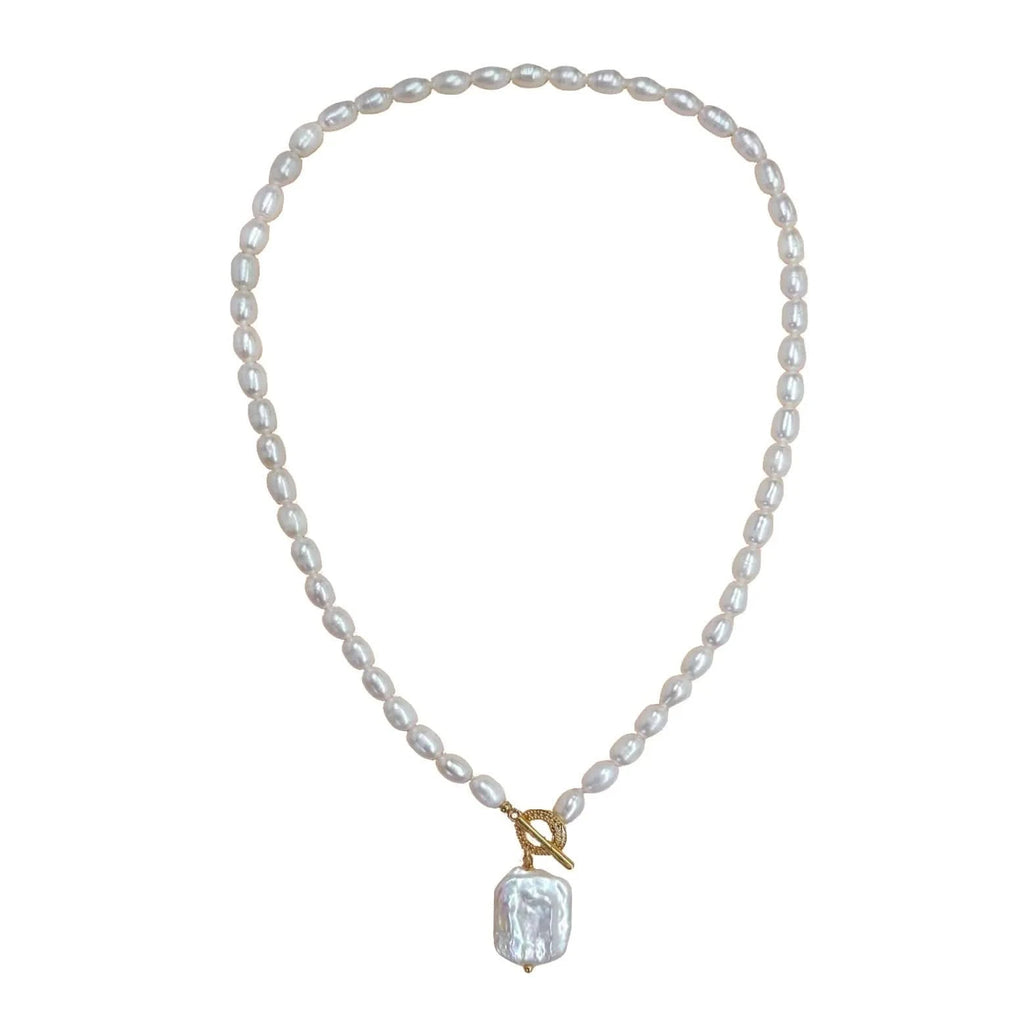 Graduated Baroque Pearl Necklace - Angel Barocco